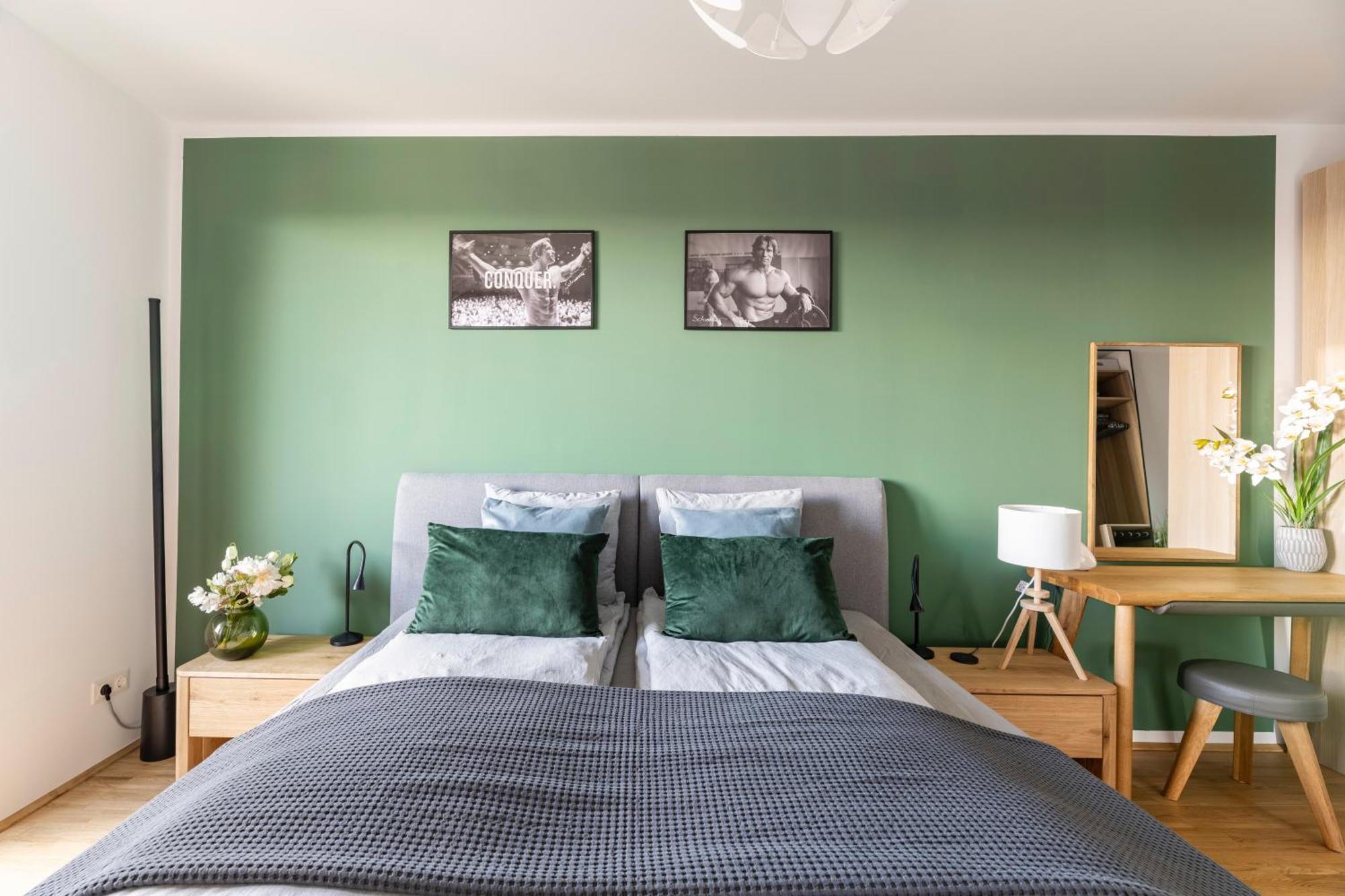 Edler Wohnraum Panoramablick 3 Sz Boxspringbetten, E-Ladestation, Kaffeevollautomat, Klima, Lift, Terrasse & 2Xtg 그라츠 외부 사진