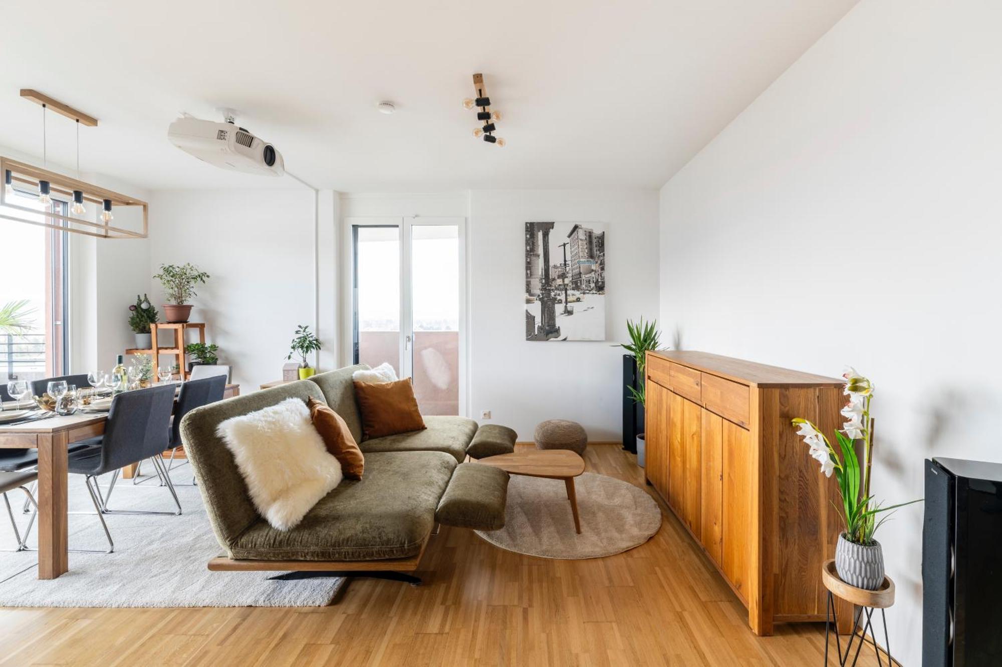 Edler Wohnraum Panoramablick 3 Sz Boxspringbetten, E-Ladestation, Kaffeevollautomat, Klima, Lift, Terrasse & 2Xtg 그라츠 외부 사진