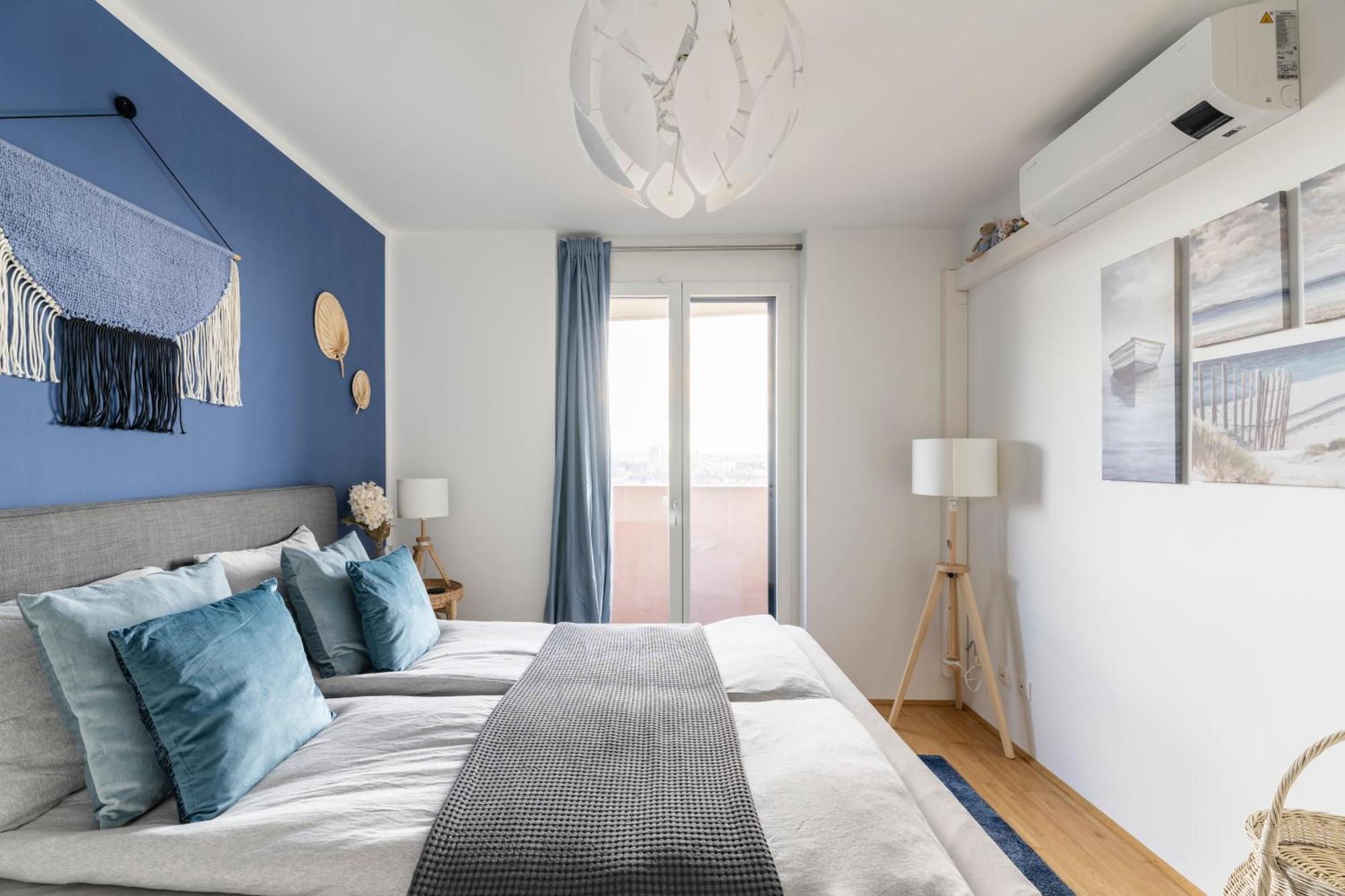 Edler Wohnraum Panoramablick 3 Sz Boxspringbetten, E-Ladestation, Kaffeevollautomat, Klima, Lift, Terrasse & 2Xtg 그라츠 외부 사진
